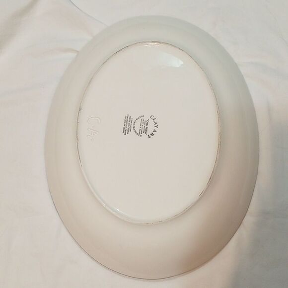 1999 Oval "Chili Fiesta" Clay Art Platter - Picture 2 of 6